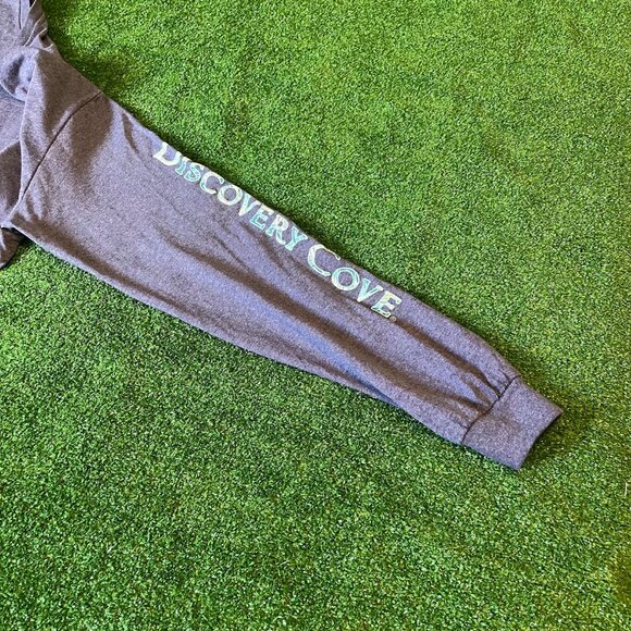 SeaWorld Discovery Cove Established 2000 Long Sleeve Crew Rare T-Shirt Size M - Picture 7 of 12